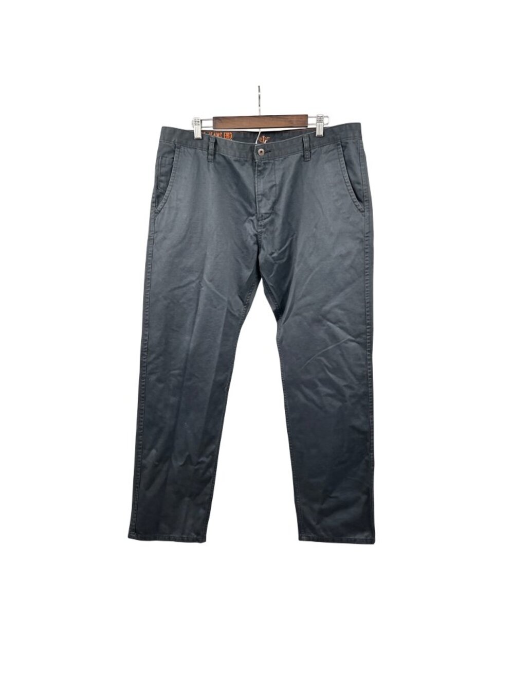 Dockers Mens Khaki Pants Standard Tapered Gray Size 38x32